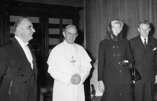 Messe à la mémoire de Georges Pompidou