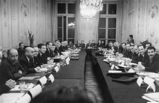 Conférence d'Édouard Balladur, Jean-François Sirinelli et Didier Maus : "Mai 1968. Le pouvoir et les institutions face aux événements de Mai-Juin 1968"