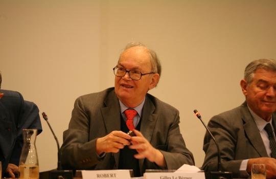 Décès du professeur Gilles LE BÉGUEC